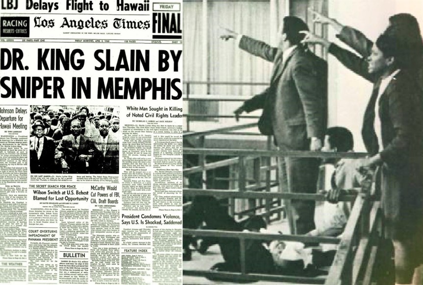 On this day in history: Rev. Dr. Martin Luther King, Jr. M.E. & PhD. was slain